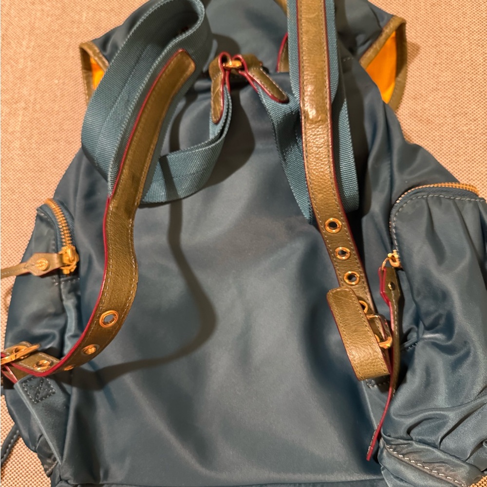 MZ Wallace Marlena Stylish Teal Backpack - Picture 2 of 4